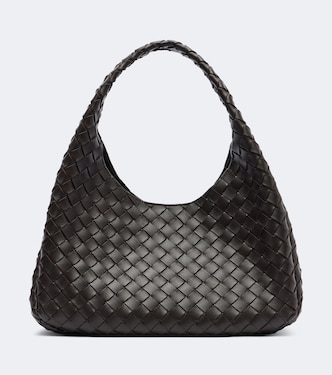 Borsa a spalla Campana in pelle Intrecciato | Bottega Veneta