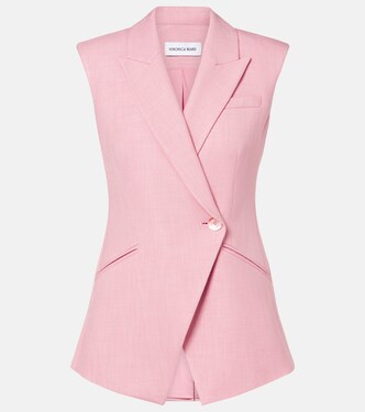 Doppelreihige Weste | Veronica Beard