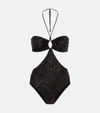 Idoya polka-dot cutout swimsuit | Isabel Marant
