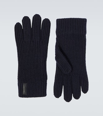 Guantes acanalados de cachemir | Giorgio Armani