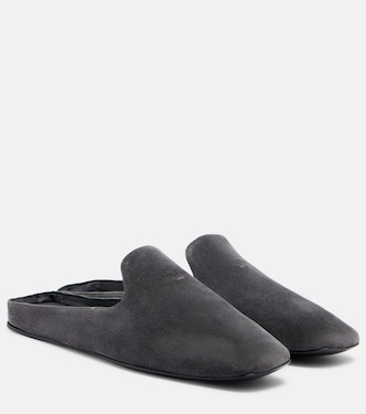 Logo suede mules | Max Mara