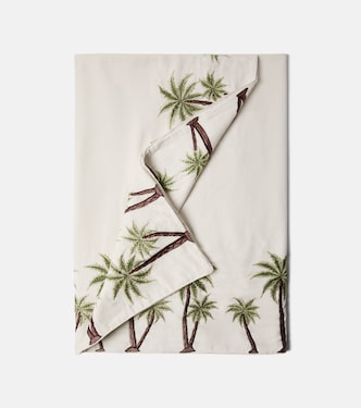 Embroidered cotton tablecloth | Les-Ottomans