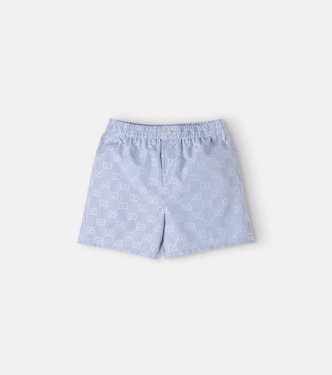 Baby Shorts GG aus Baumwollpopeline | Gucci Kids