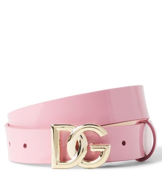 DG patent leather belt | Dolce&Gabbana Kids