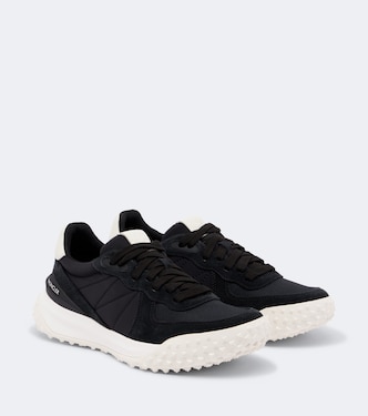 Moncler CityTrek suede-trimmed sneakers | Moncler