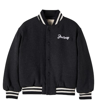 Collegejacke Leo aus einem Wollgemisch | The New Society