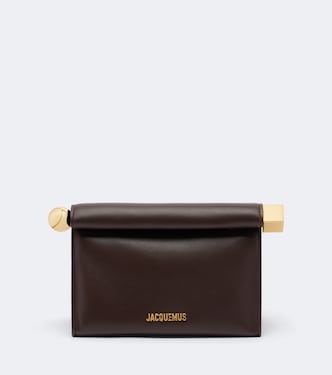 Clutch Rond Carré Small aus Leder | Jacquemus