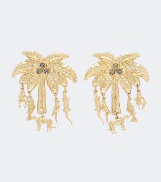 Palmier embellished drop earrings | Jacquemus