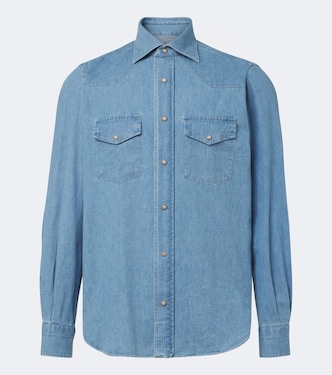 Denim Western shirt | Eleventy