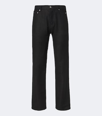Kurdt ramie and cotton straight pants | Rick Owens