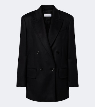 Double-breasted camel hair blazer | Max Mara