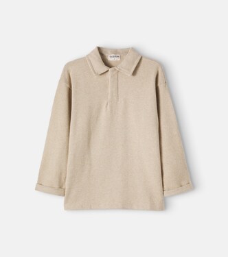 Timor cotton-blend polo sweater | Cozmo