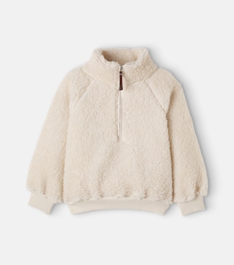 Teddy half-zip sweater | Emile et Ida