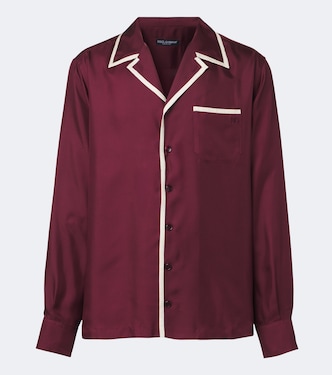 Silk satin shirt | Dolce&Gabbana