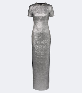 Embellished lamé jacquard gown | Roland Mouret