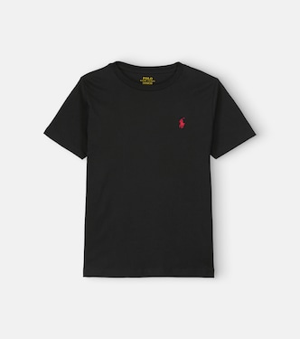 Embroidered cotton T-shirt | Polo Ralph Lauren Kids
