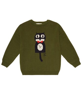 Pull intarsia en coton | Bobo Choses