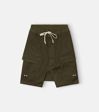 Pods cotton cargo shorts | Rick Owens Kids