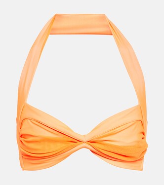 Bill Bra halterneck bikini top | Norma Kamali