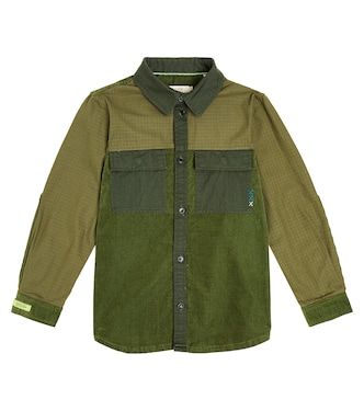 Cotton corduroy overshirt | Scotch & Soda Kids