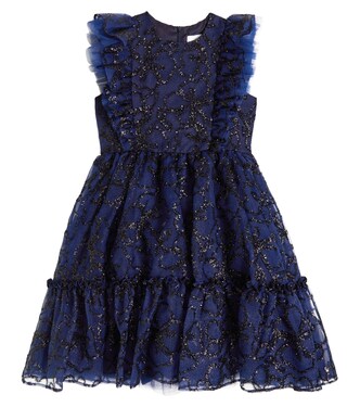 Embroidered tulle dress | Tartine et Chocolat