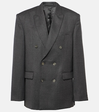 Double-breasted wool blazer | Wardrobe.NYC