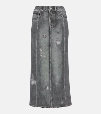 Denim midi skirt | Acne Studios