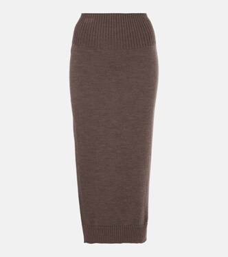 Melk virgin wool midi skirt | Max Mara