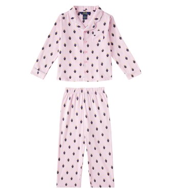 Pijama de franela de algodón | Polo Ralph Lauren Kids