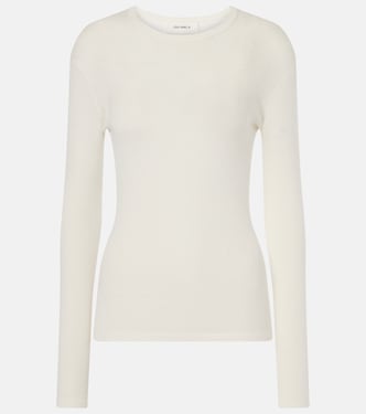 Vivian knitted cotton and cashmere top | Lisa Yang