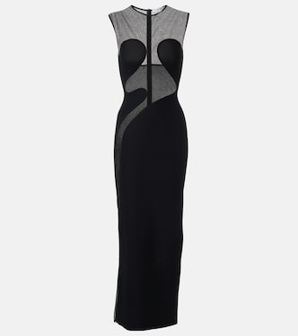 Paneled maxi dress | Alaïa