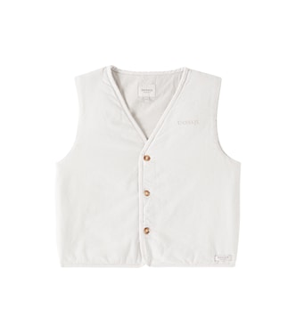 Ardian cotton vest | Donsje