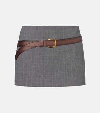 Appliqué miniskirt | Prada