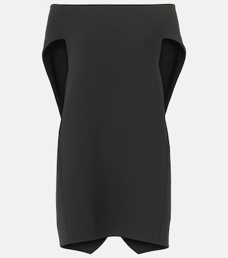 Pallenberg off-shoulder wool-blend top | The Row