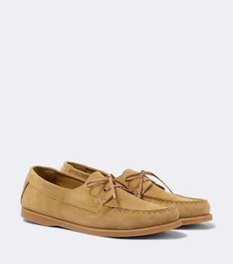 Segelschuhe City Moc aus Veloursleder | Saman Amel
