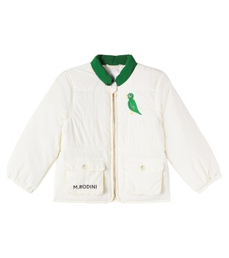 Embroidered logo jacket | Mini Rodini