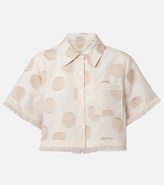 Topanga polka-dot crop top | Simkhai