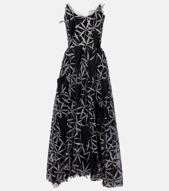 Robe longue Axis à ornements | Maticevski