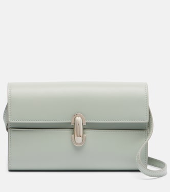 Symmetry 26 레더 숄더 백 | Savette