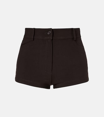Leon high-rise shorts | The Frankie Shop