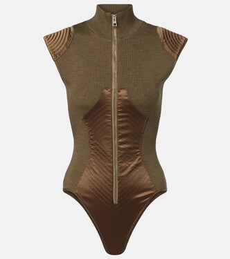 Wool-blend bodysuit | Jean Paul Gaultier
