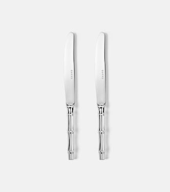 Set of 2 silver-plated knives | Gucci