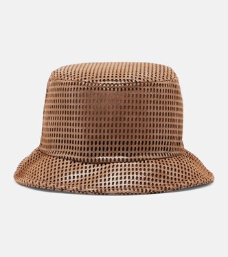 Cappello da pescatore in suede | Brunello Cucinelli