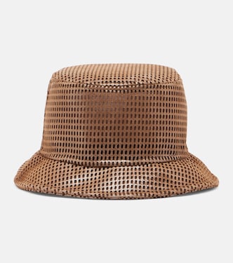 Suede bucket hat | Brunello Cucinelli