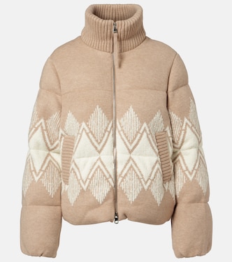 Belinda knitted puffer jacket | Varley