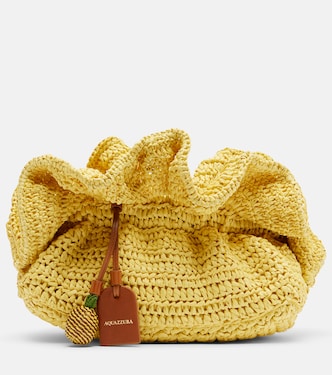 Paradise raffia clutch | Aquazzura