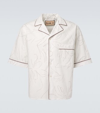 Camicia in cotone con stampa | Plan C