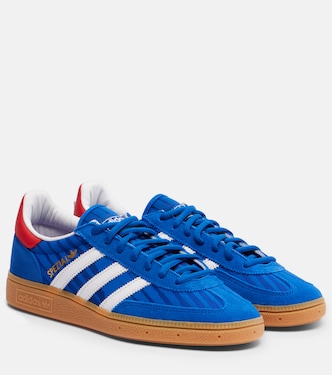 Handball Spezial leather-trimmed sneakers | Adidas