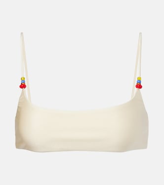 Muse beaded bikini top | Jade Swim