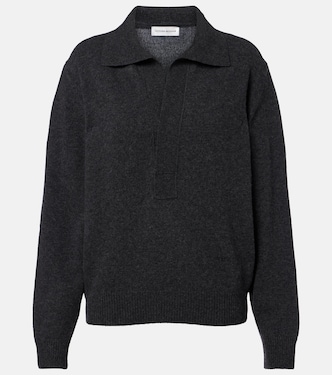 Genevieve wool and cashmere polo sweater  | Victoria Beckham